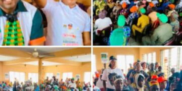 ADC Guber Candidate, Adegoke Welcomes APM members Into Party In Ogo-Oluwa, Surulere Local Govts  ……. Pledges Establishment Of Specialist Hospital In Oke-Ogun