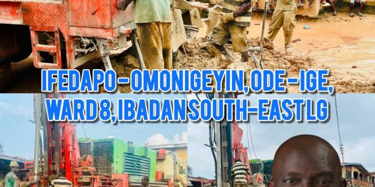 *Agboworin Installs 3 Additional Boreholes In Constituency, Vows To Fulfill More Electoral Promises*
