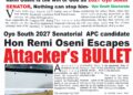 *Oyo South 2027 APC Senatorial candidate, Hon Remi Oseni escapes attackers bullets* 